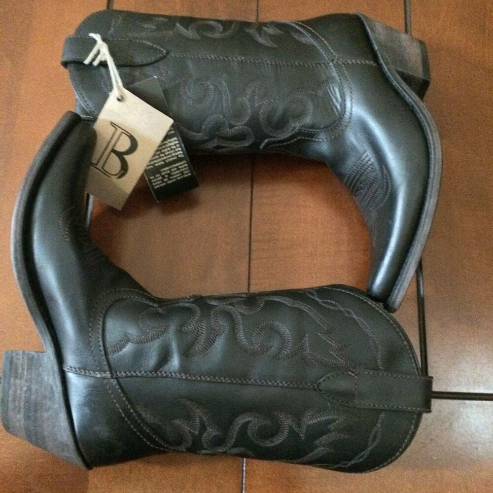 NWT Liberty Black black cowboy boots size 8 - Picture 5 of 14
